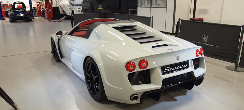 Illustration for article titled The Noble M600 Speedster Keeps A 650 HP Yamaha V8 And Loses A Top